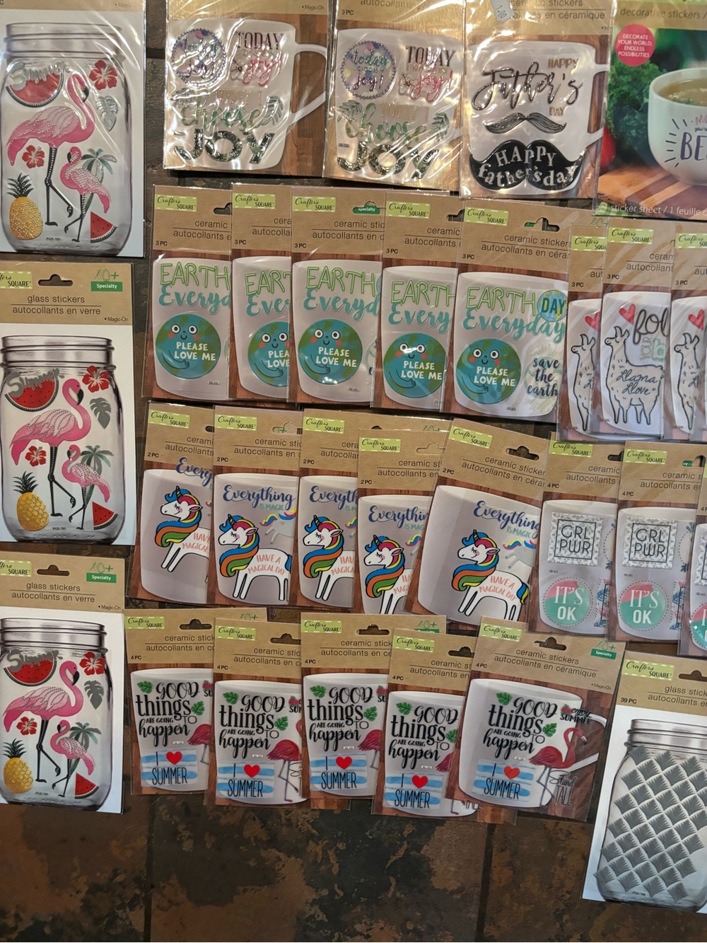 Glass and ceramic sticker bundle - Picture 5 of 8